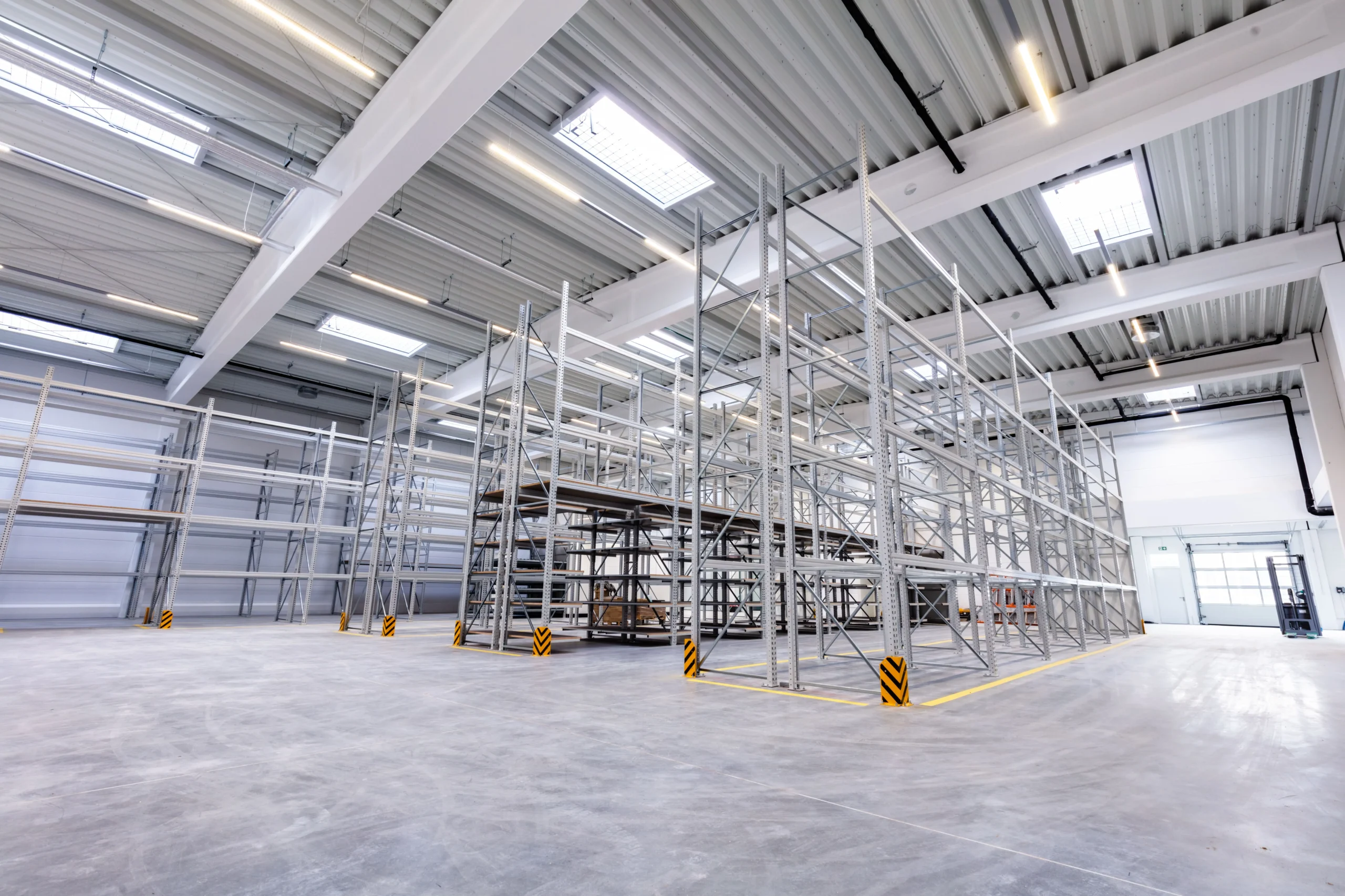 Interior de nave industrial
